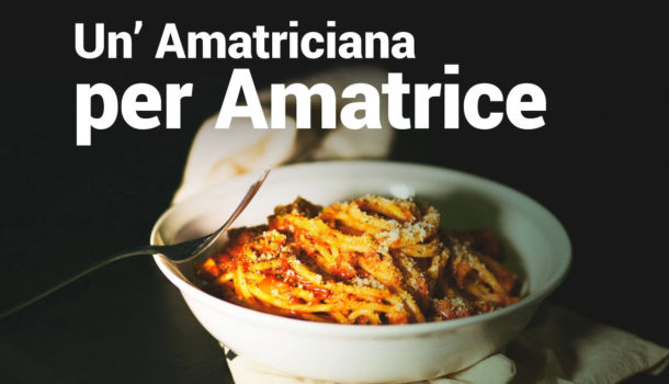 SOS SISMA: Un’Amatriciana per Amatrice.